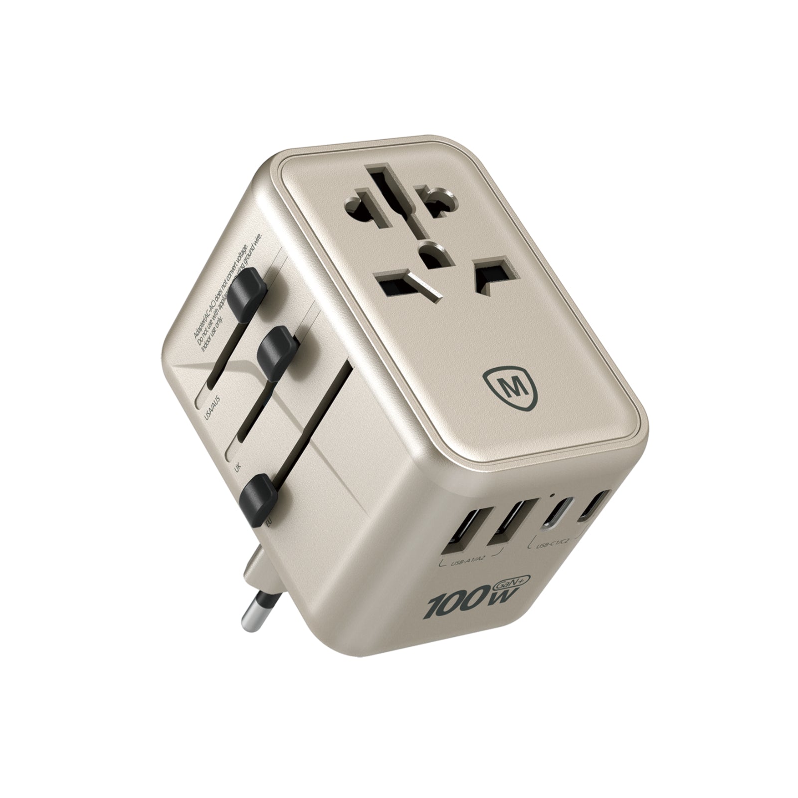 100W Worldwide Universal Travel Adapter Fast Charging MTA-5100