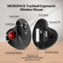 Ergonomic Design Vertical Trackball Bluetooth Wireless Mouse MP-V05W