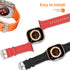 Fluorine Rubber Watch Strap MWS-01